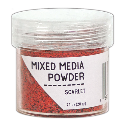 Ranger Embossing Powder Mixed Media Scarlet