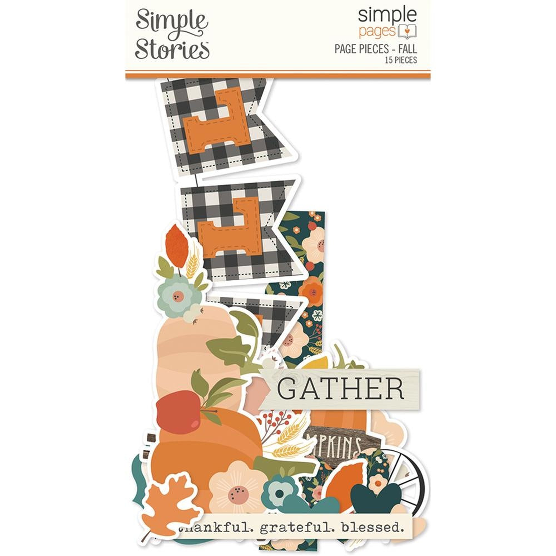 Simple Pages Pieces Fall