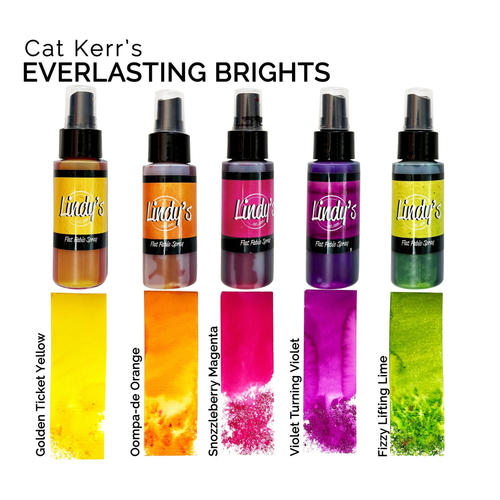 Everlasting Brights Flat Fabio Spray Set by Cat Kerr