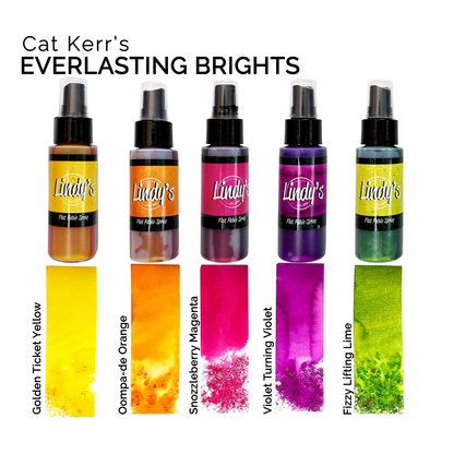 Everlasting Brights Flat Fabio Spray Set by Cat Kerr