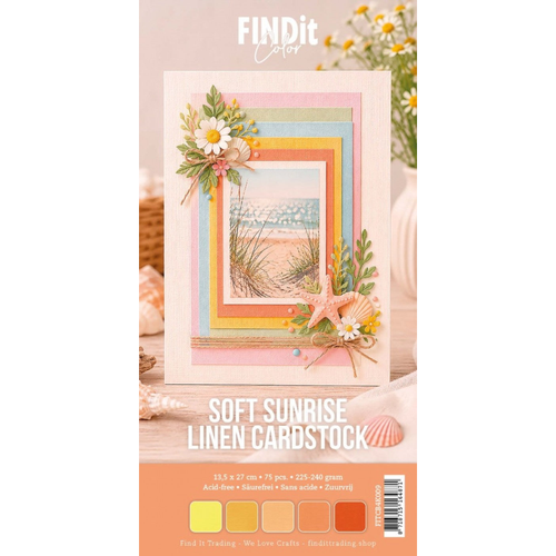 Linen Cardstock Soft Sunrise