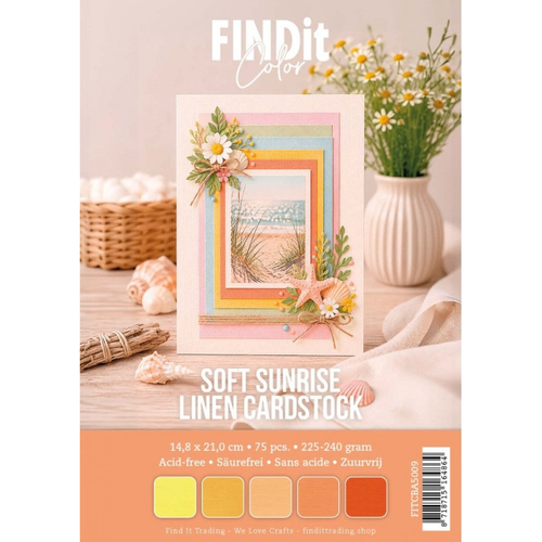 Linen Cardstock Soft Sunrise