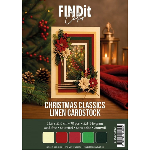 Linen Cardstock Christmas Classics
