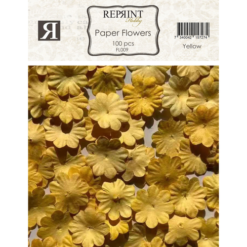 Paper Flowers Yellow