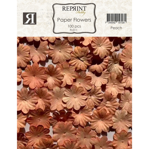 Paper Flowers Peach