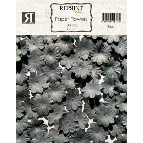 Paper Flowers Blue