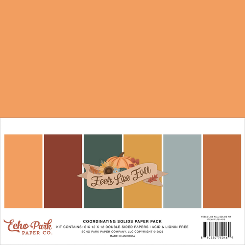 Feels Like Fall Coordination Solids Paper Pack