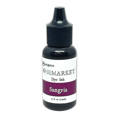 49 & Market Dye Ink Re-inkers Sangria