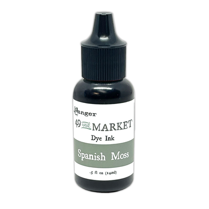 49 & Market Dye Ink Re-inkers Spanish Moss