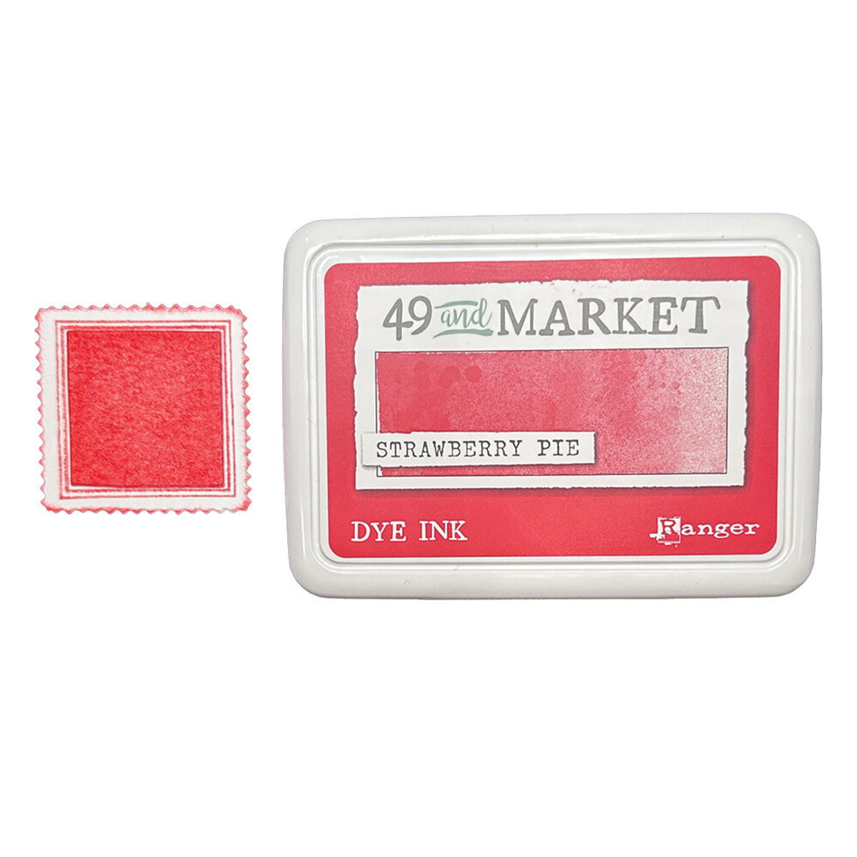 49 & Market Dye Ink Pad Strawberry Pie