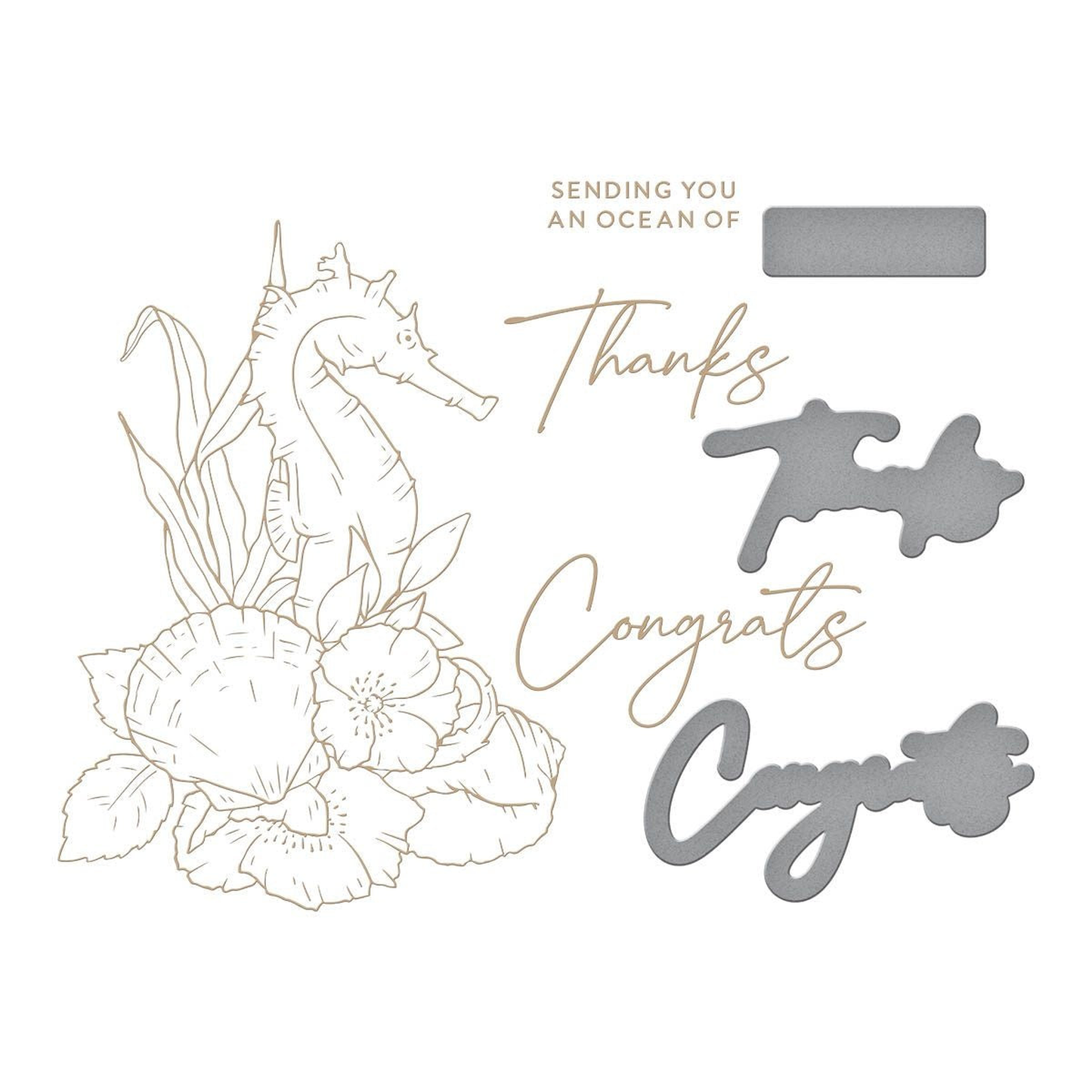Seahorse Floral