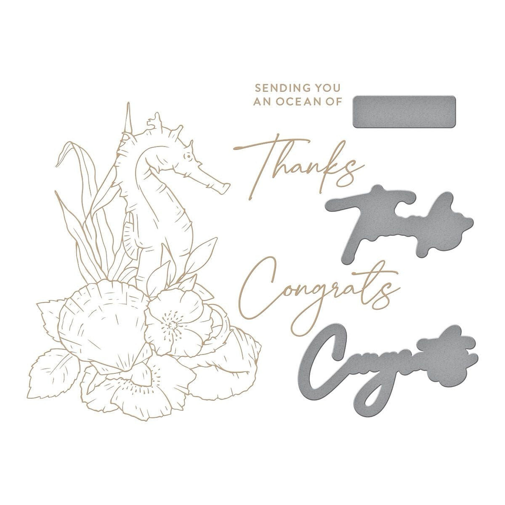 Seahorse Floral