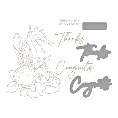 Seahorse Floral