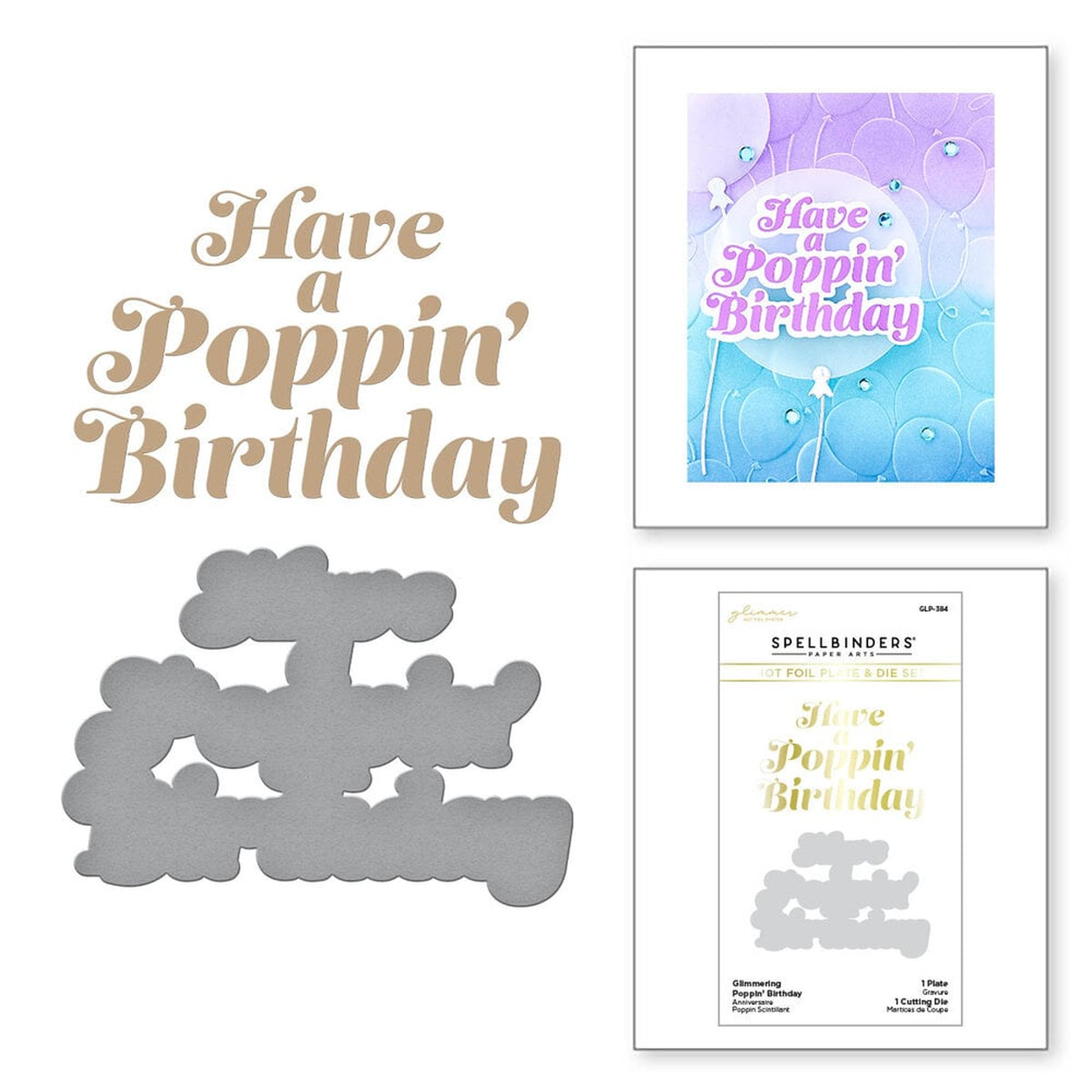 Glimmering Poppin' Birthday