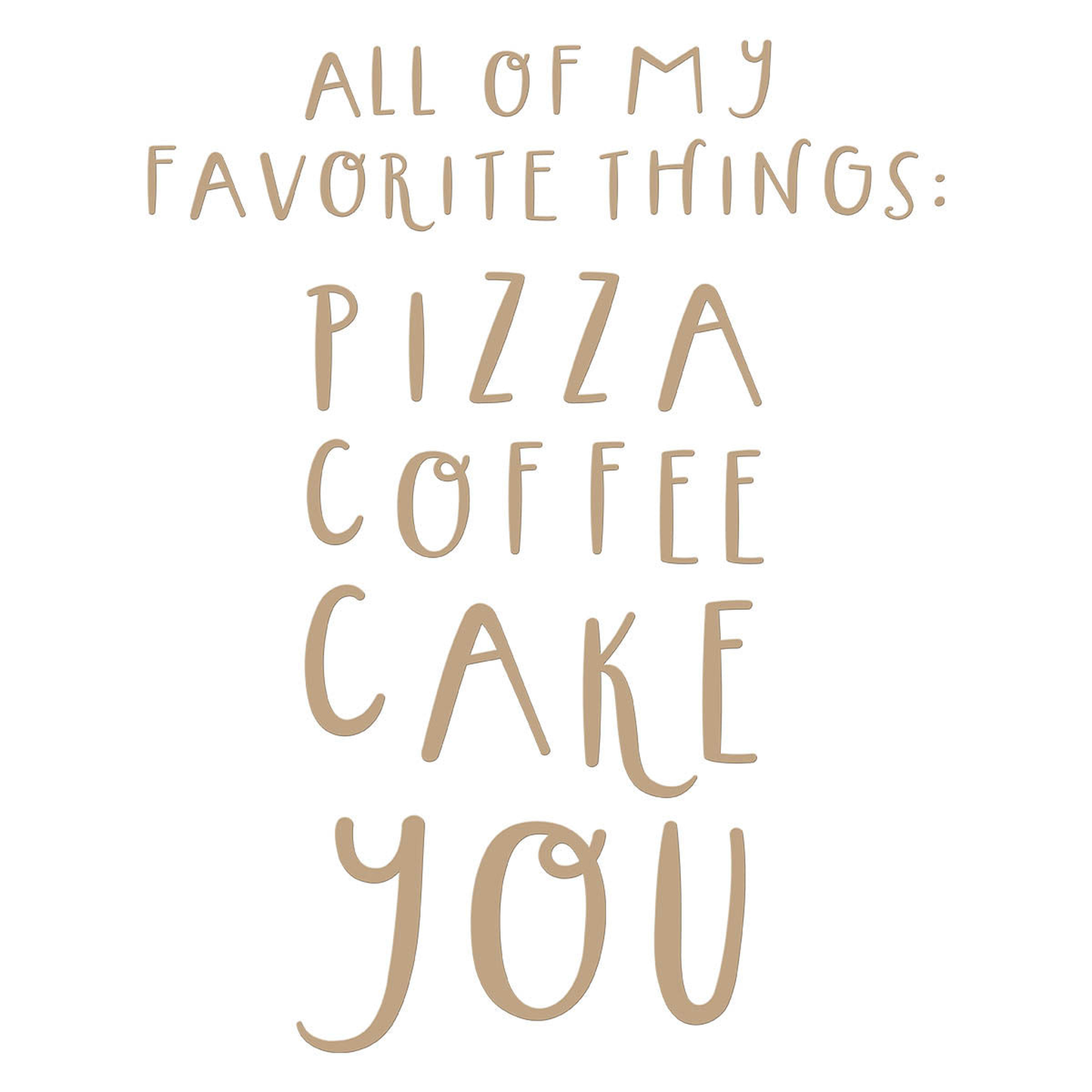 All of My Favorite Things