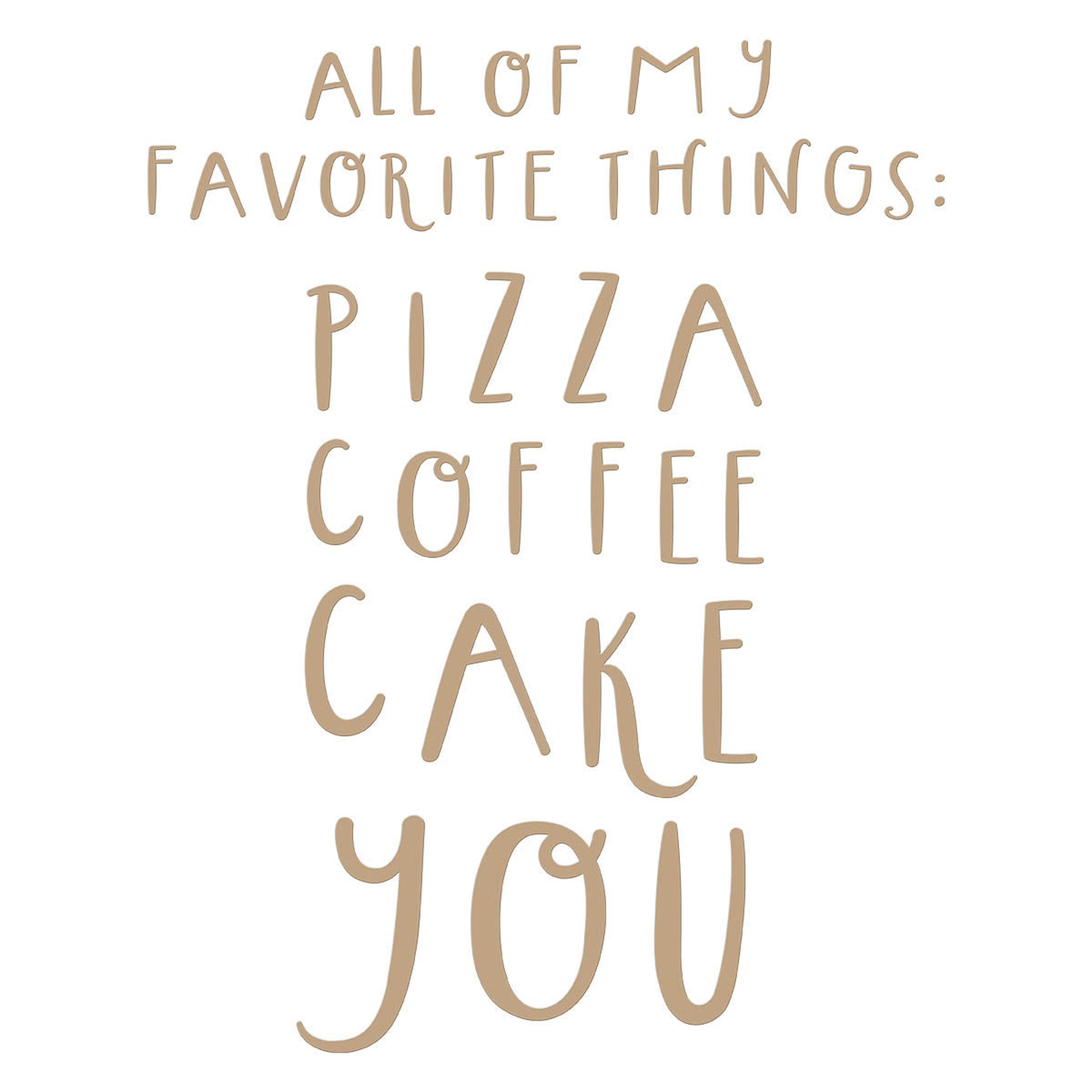 All of My Favorite Things
