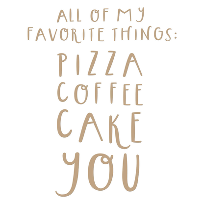 All of My Favorite Things