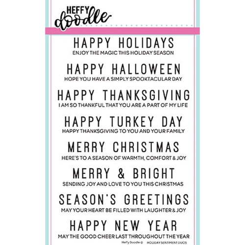 Holiday Sentiment Duos