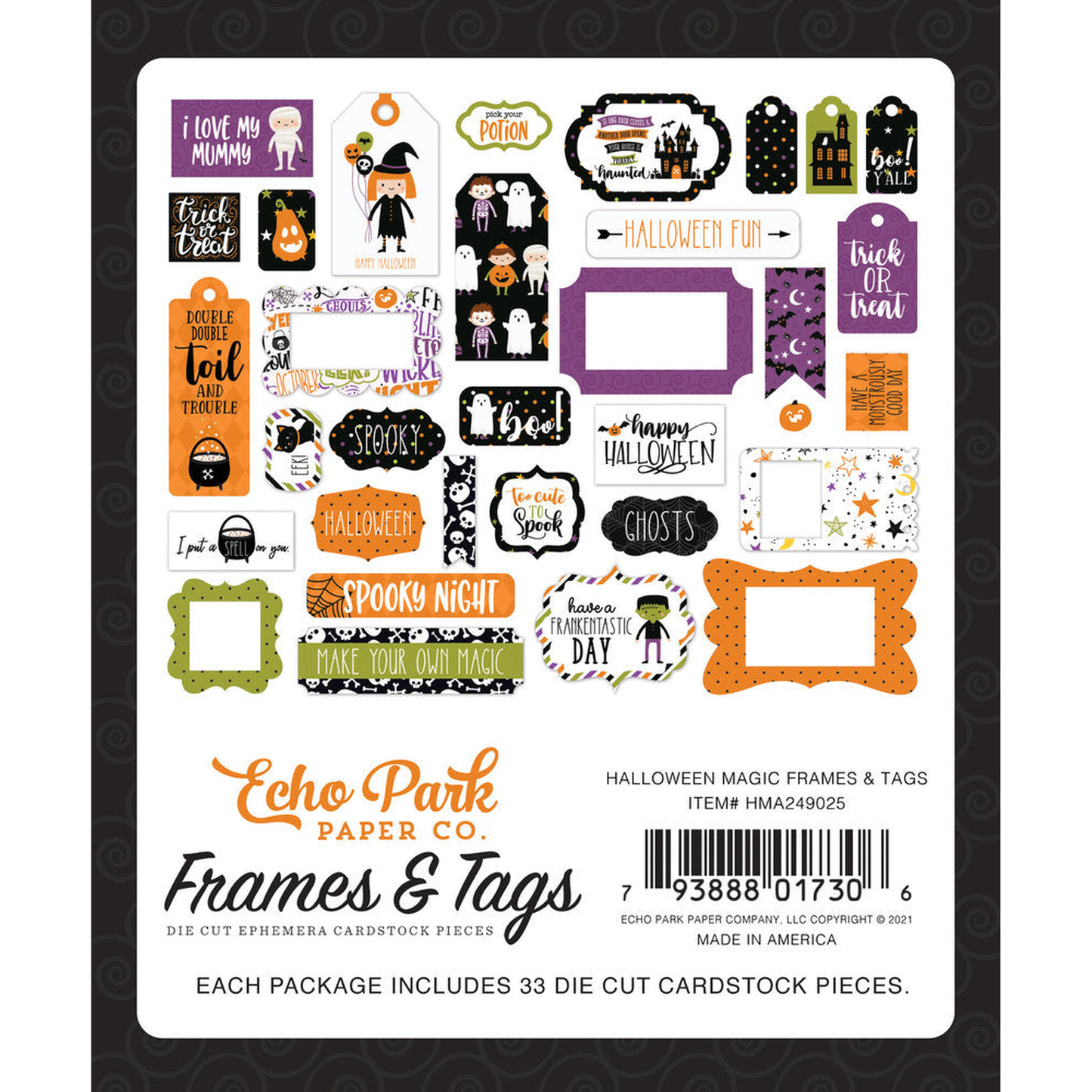 Halloween Magic Frames & Tags