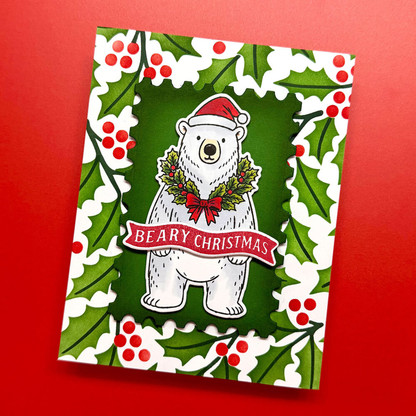 Simon Hurley create. Festive Holly