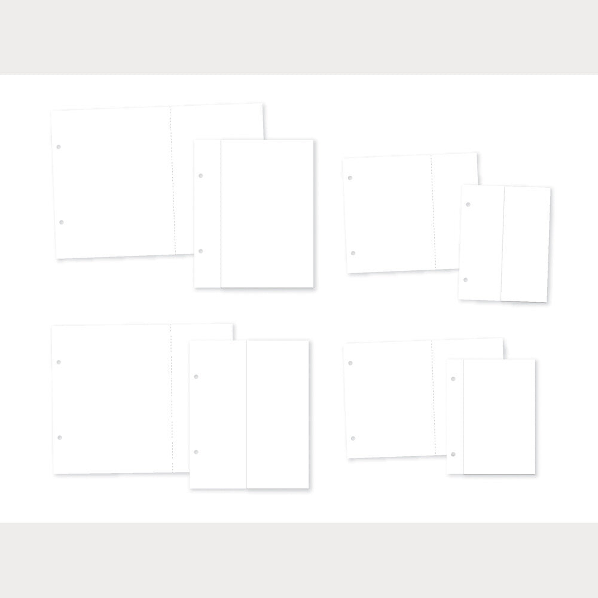 SN@P! Flip Page 4x6/6x8 Inch Binder Inserts