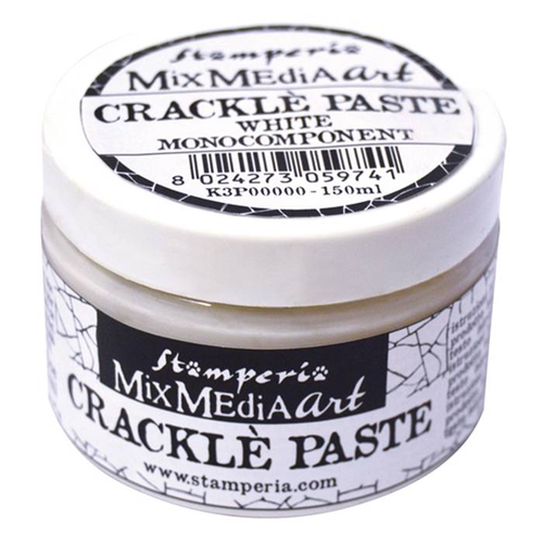 Crackle Paste White
