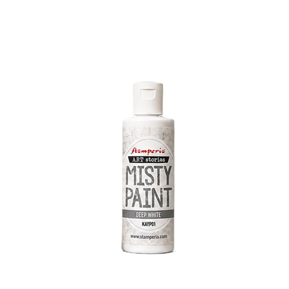 Art Stories Misty Paint Deep White