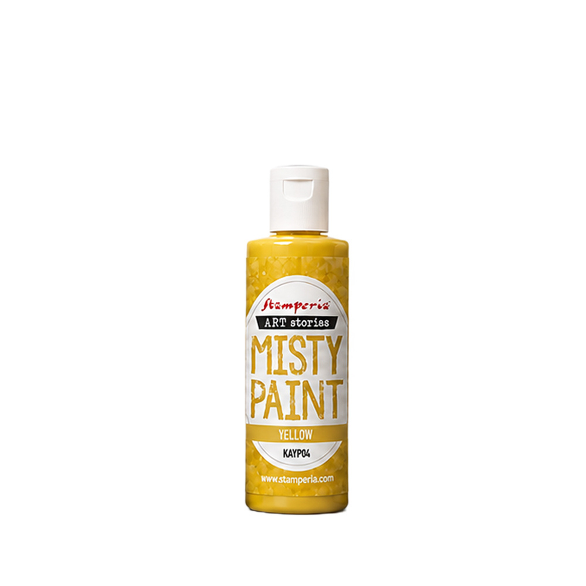 Art Stories Misty Paint Yellow