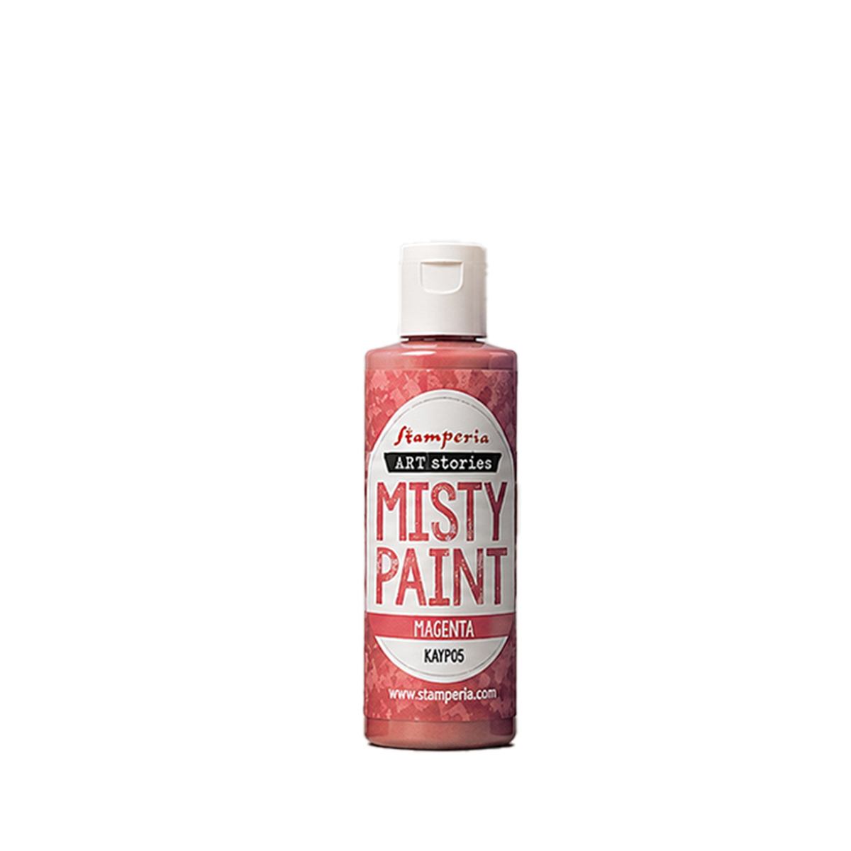 Art Stories Misty Paint Magenta