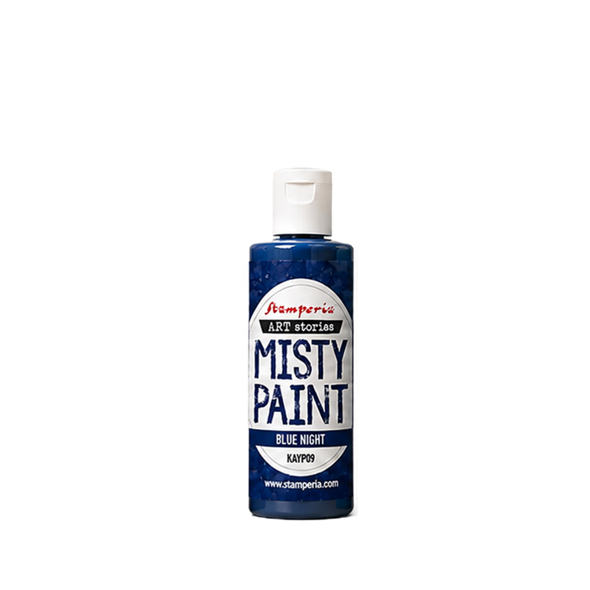 Art Stories Misty Paint Blue Night