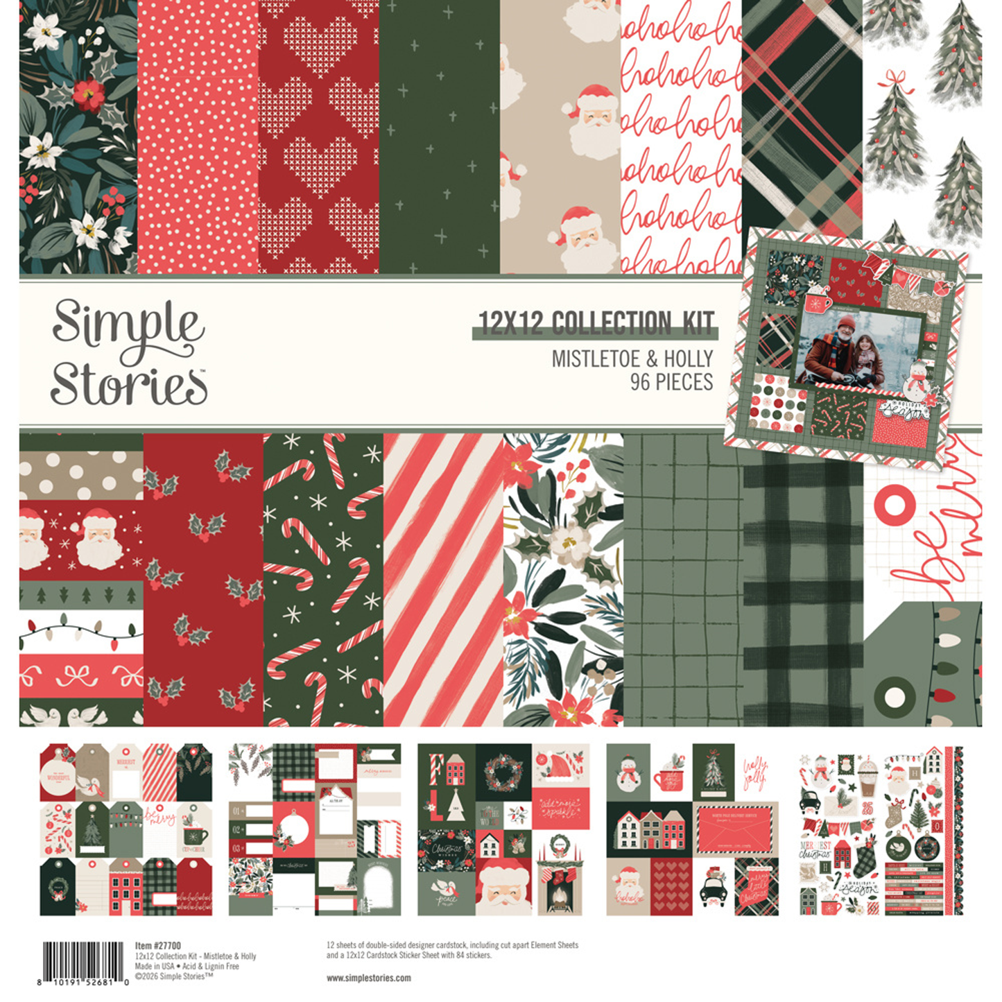 Mistletoe & Holly Collection Kit