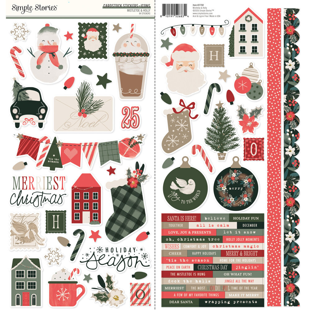 Mistletoe & Holly Collection Kit