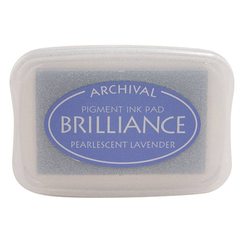 Brilliance Ink Pad Pearlescent Lavender