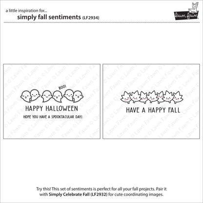 Simply Fall Sentiments
