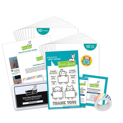 Critter Thank Yous Kids Cardmaking Kit