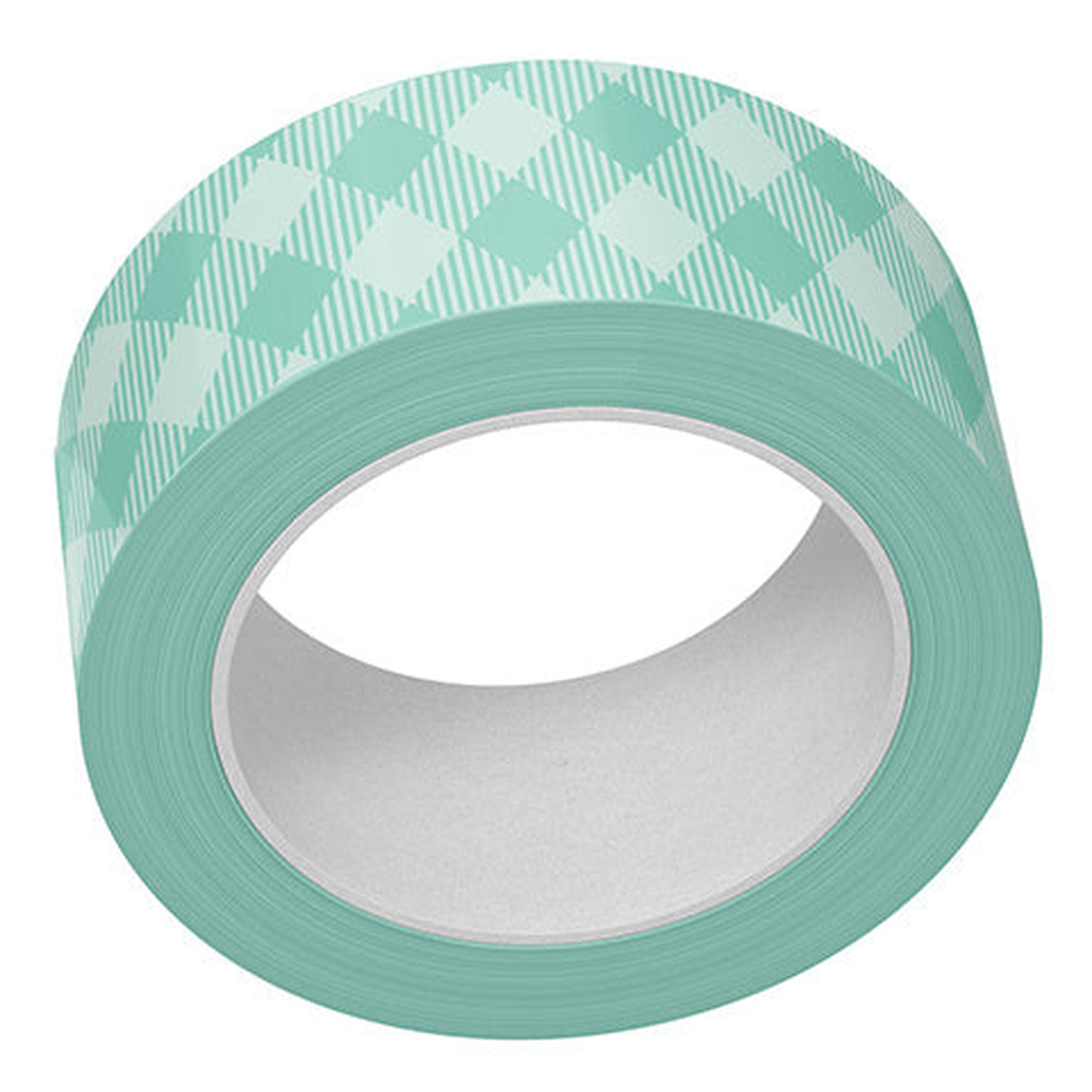 Aqua Gingham