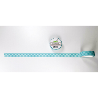 Aqua Gingham