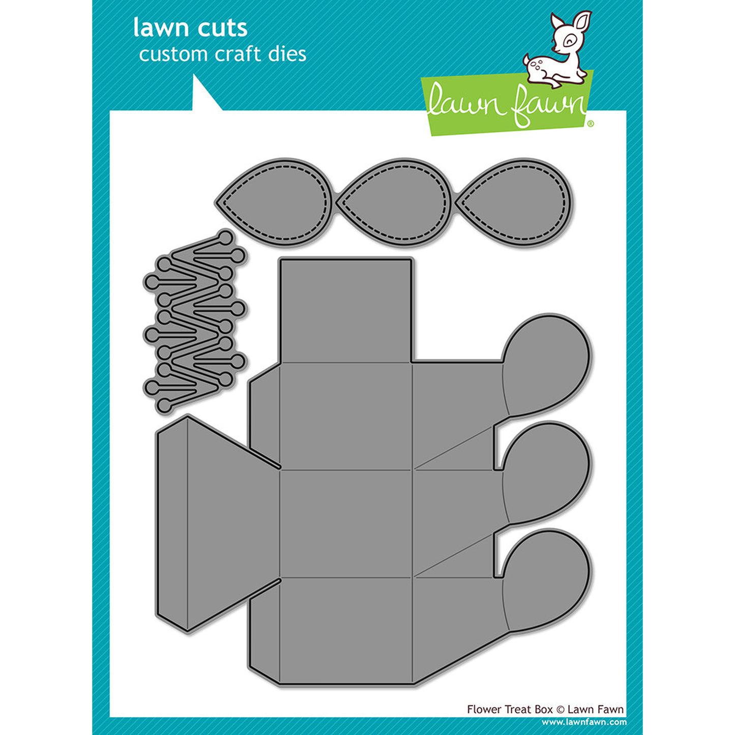 Flower Treat Box Stand-Alone Lawn