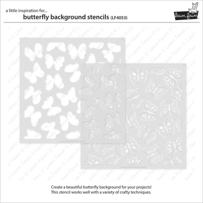 Butterfly Background Lawn Clippings