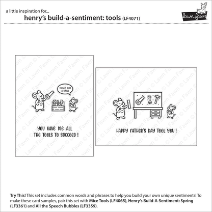 Henry's Build-A-Sentiment Tools