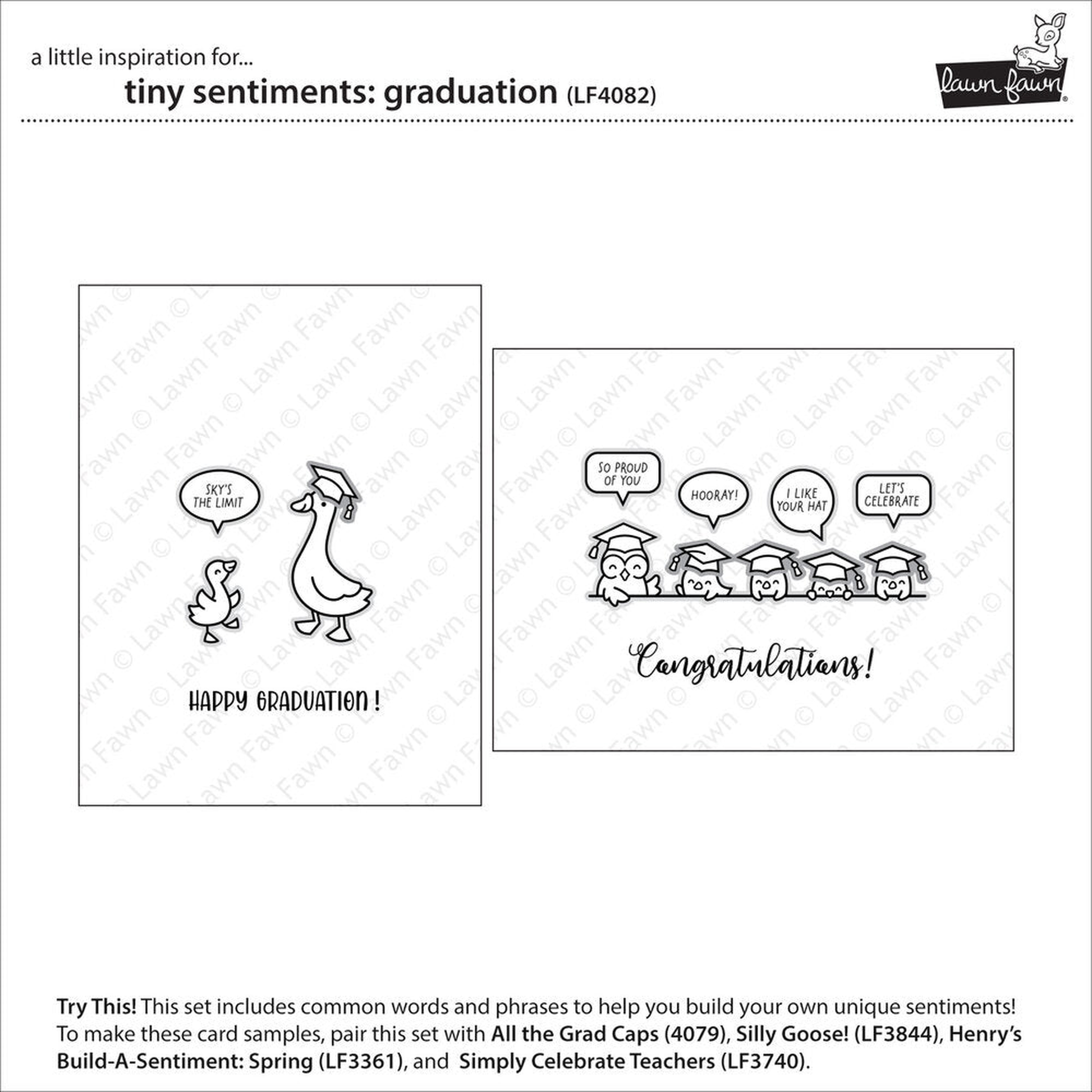 Tiny Sentiments Graduation