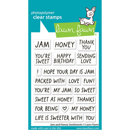 Jam And Honey Sentiments