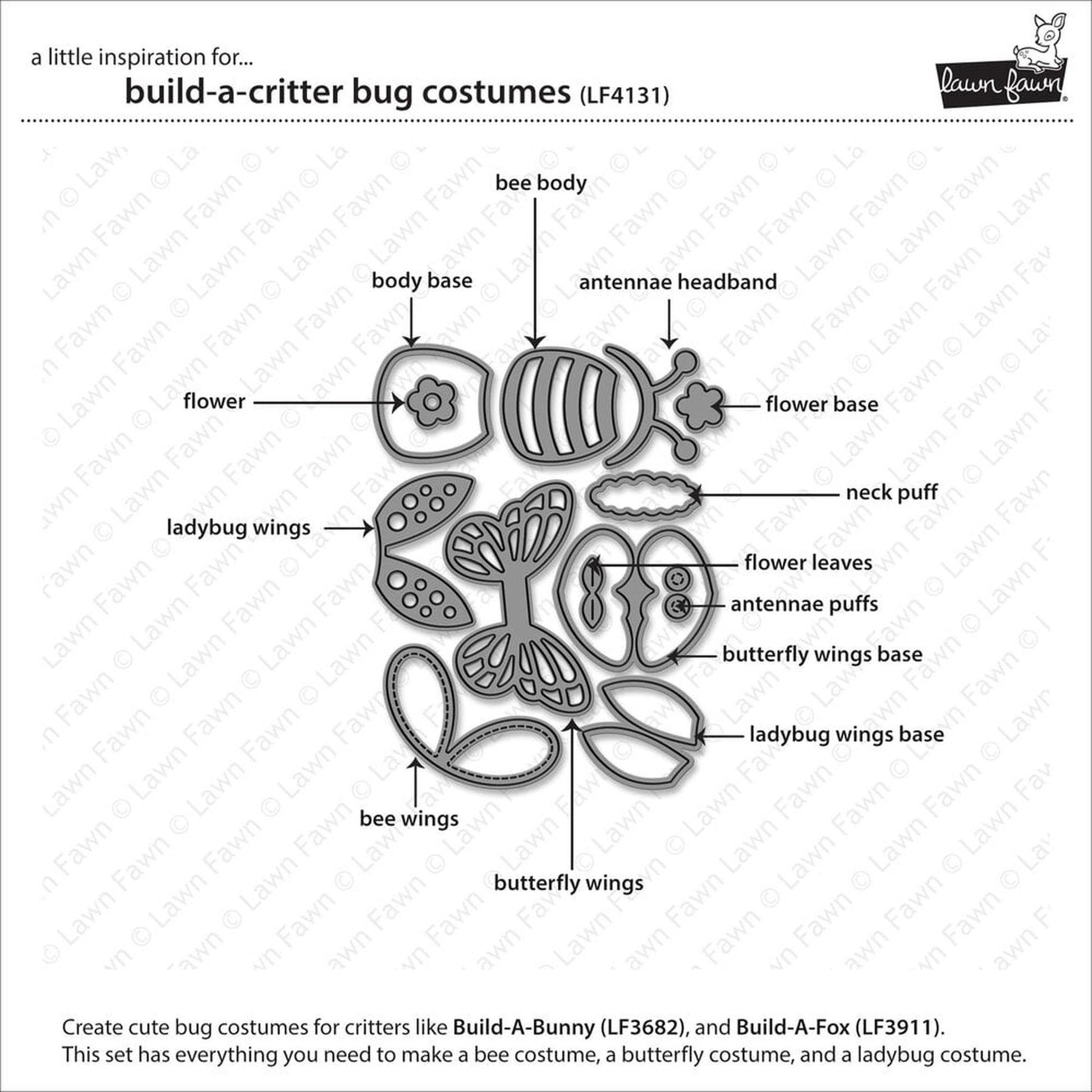 Build-A-Critter Bug Costumes