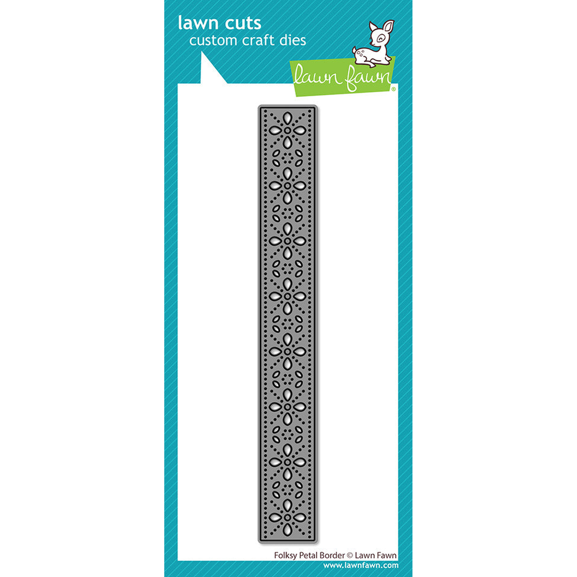 Folksy Petal Border