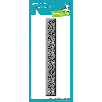 Folksy Petal Border