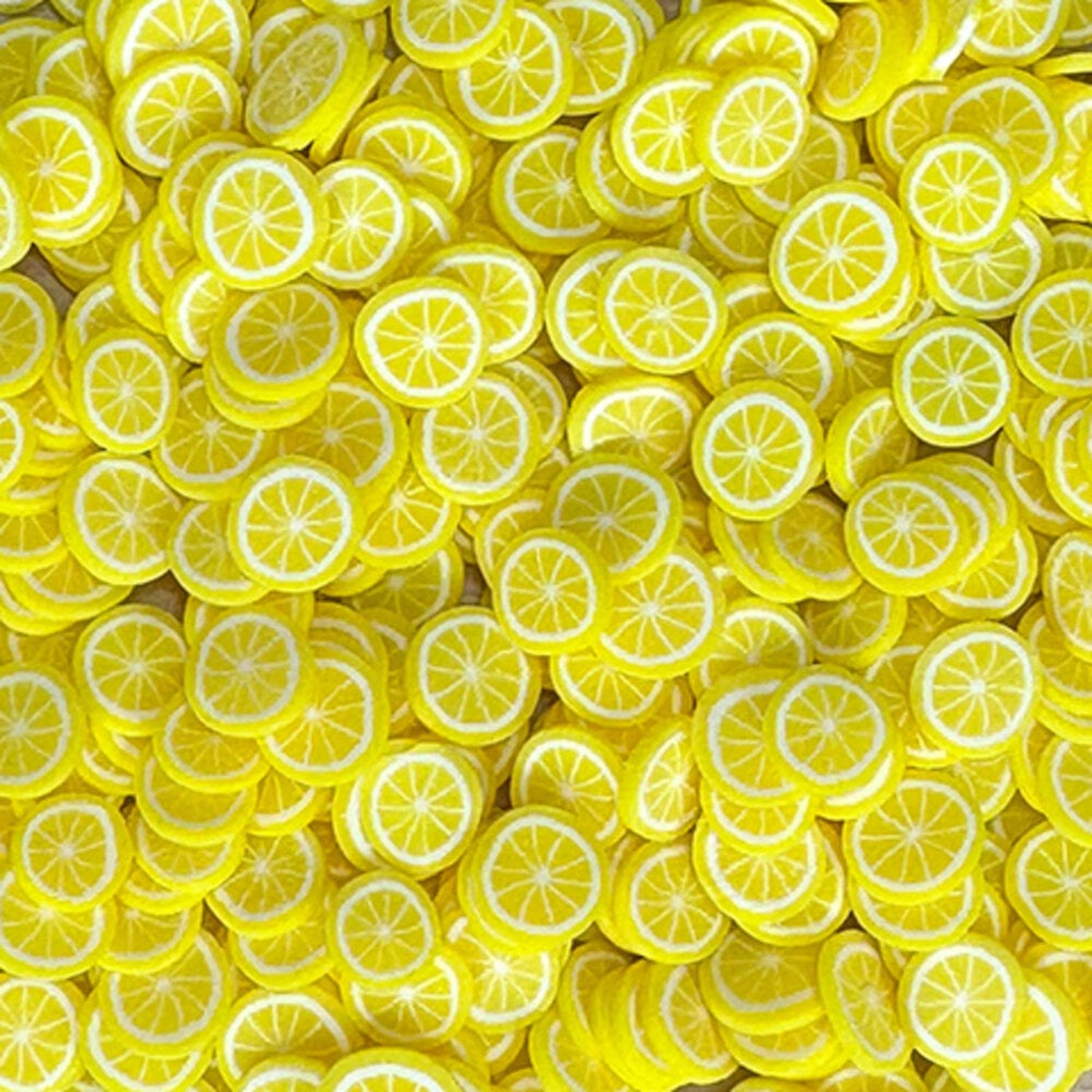 Lemon Clay Pieces Tiny Treasures