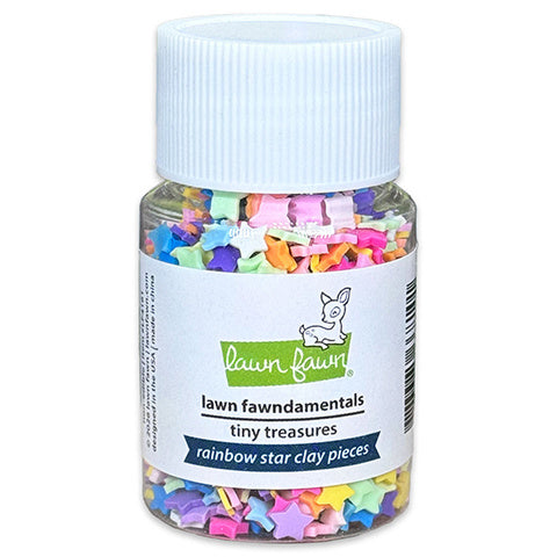 Rainbow Star Clay Pieces Tiny Treasures