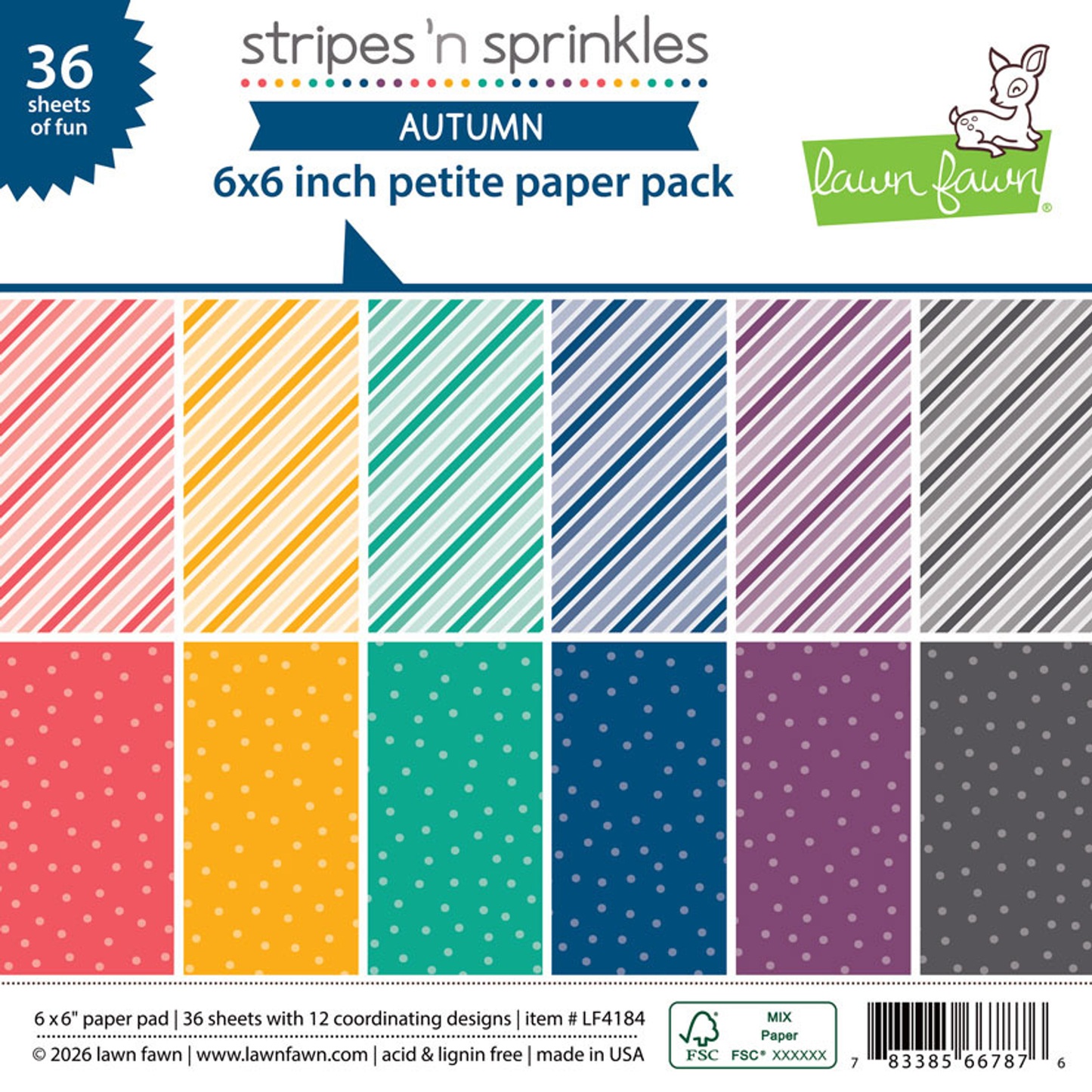 Stripes 'n Sprinkles Autumn