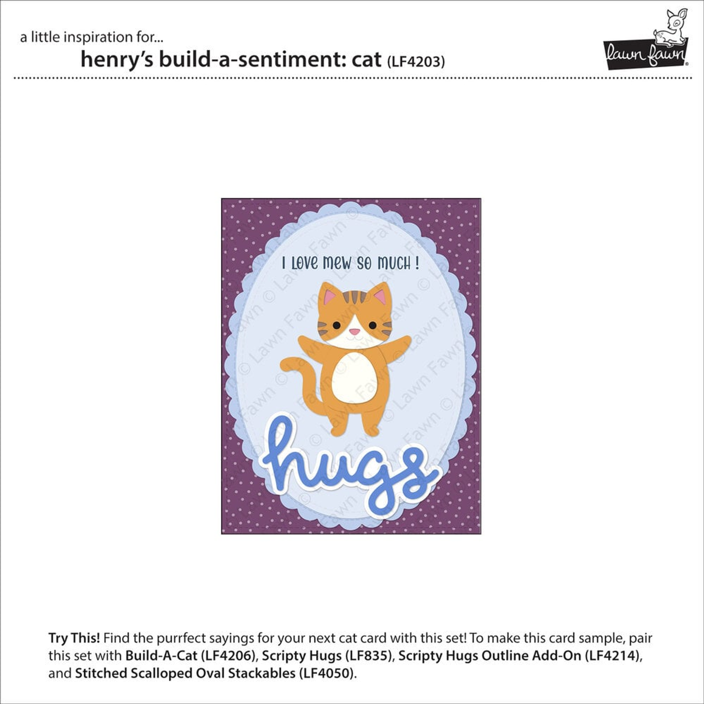 Henry's Build-A-Sentiment Cat