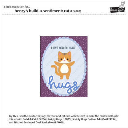 Henry's Build-A-Sentiment Cat